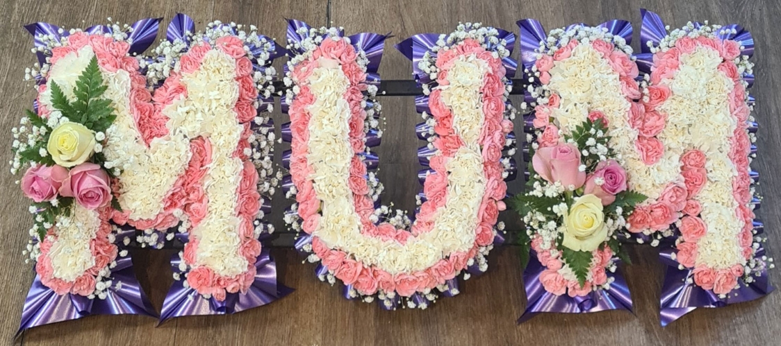 Mum letter funeral tribute